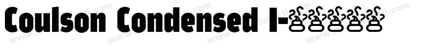 Coulson Condensed I字体转换